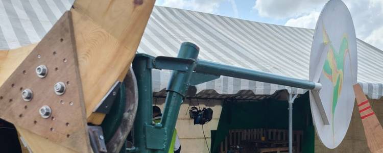 Fabrication d'une éolienne 