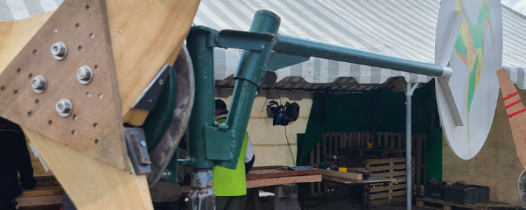 Fabrication d'une éolienne 